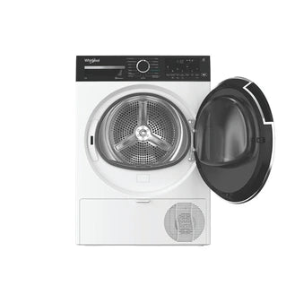 Sèche-linge pompe à chaleur Whirlpool CWD86MWBRFR Blanc et Noir