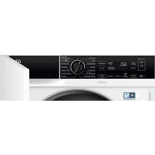 Lave-linge séchant Aeg LWG88416BI