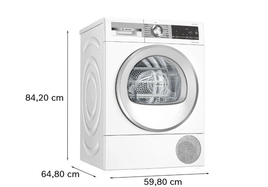 Sèche-linge pompe à chaleur Bosch WQG2451SFR