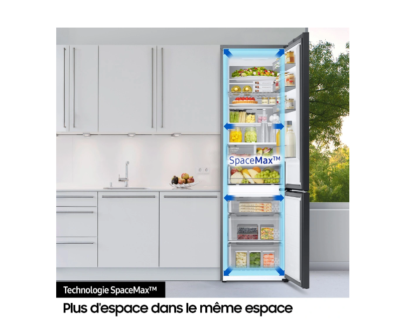 Réfrigérateur congélateur en bas Samsung RB38C776CS9