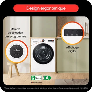 Lave-linge hublot Lg F20F12WST