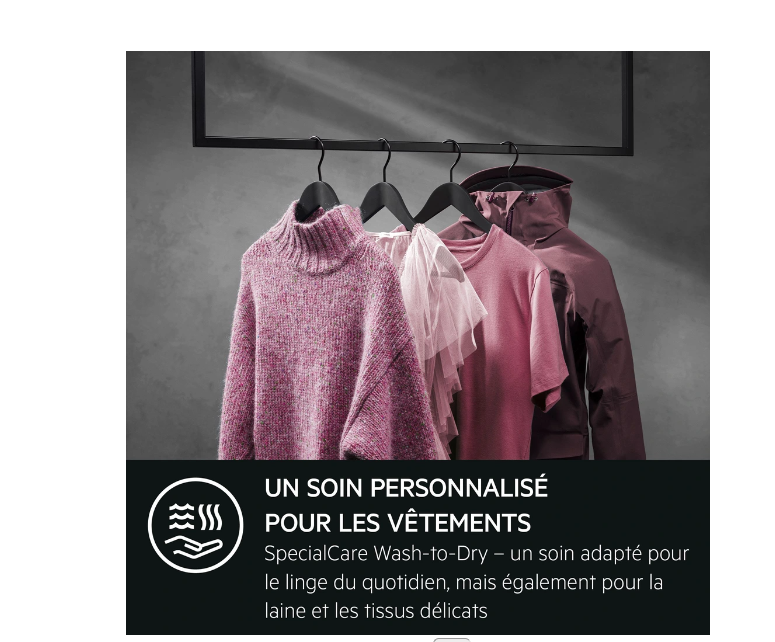 Lave-linge séchant Aeg LWR73A1176V